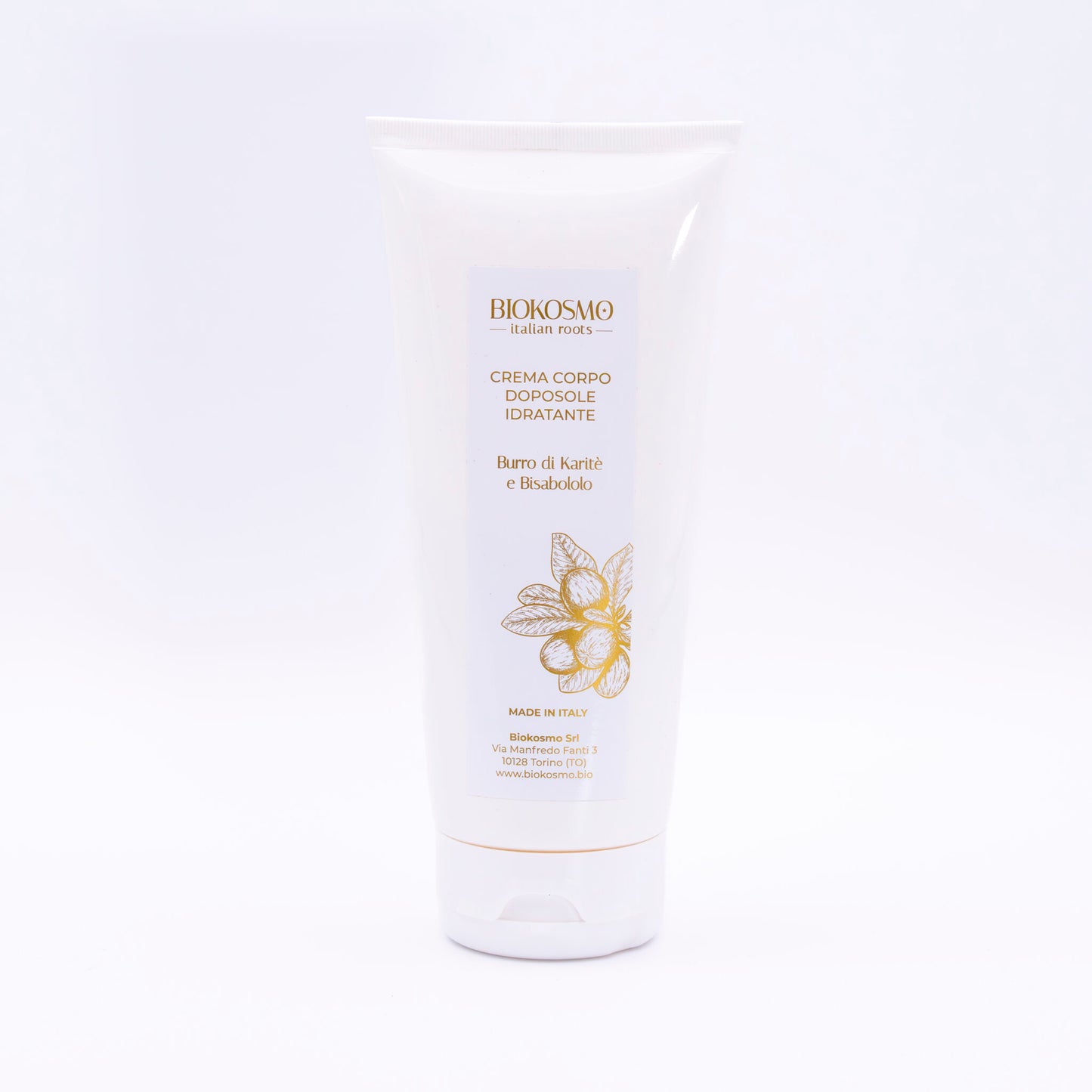 Moisturizing after sun body cream