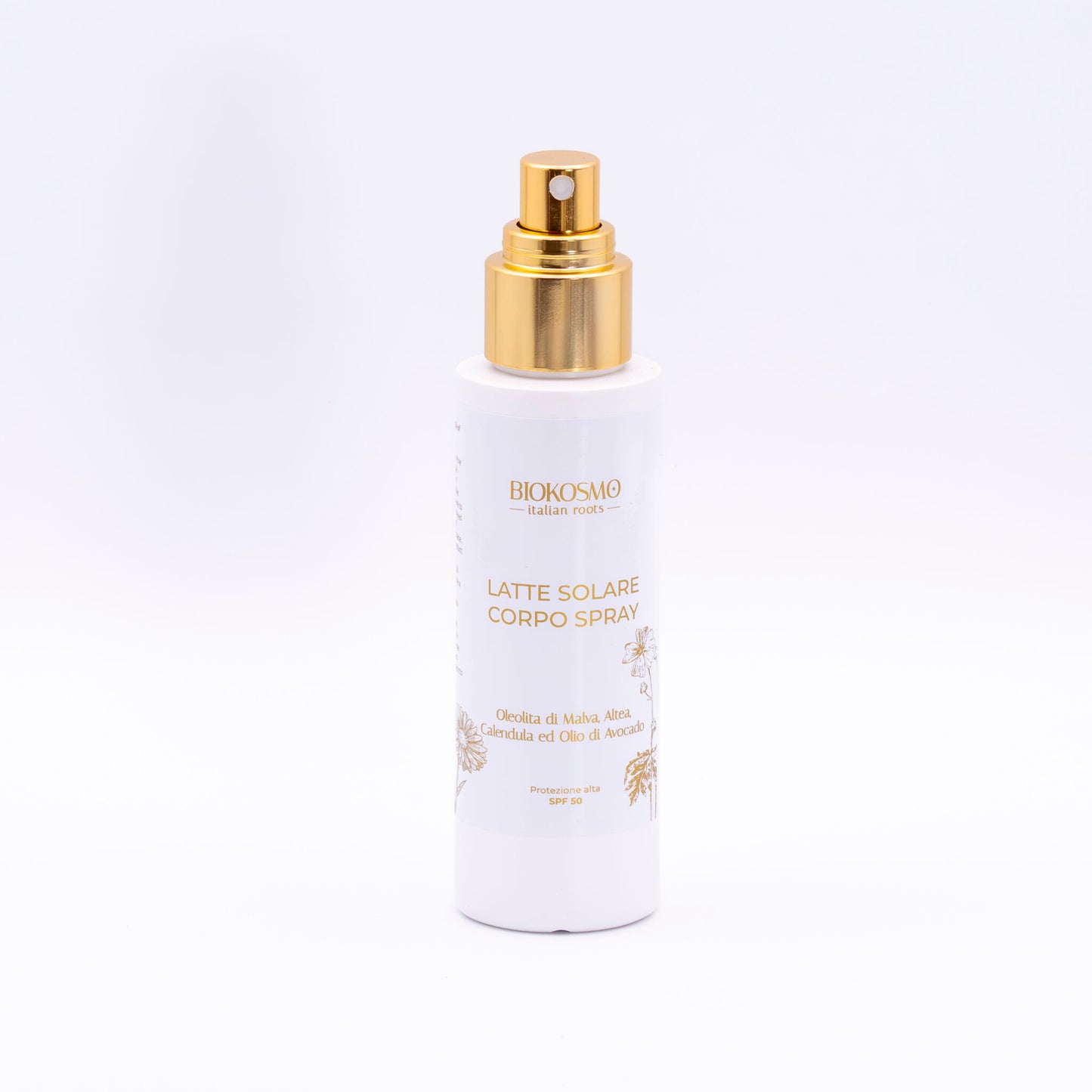 High protection body spray sun milk SPF 50