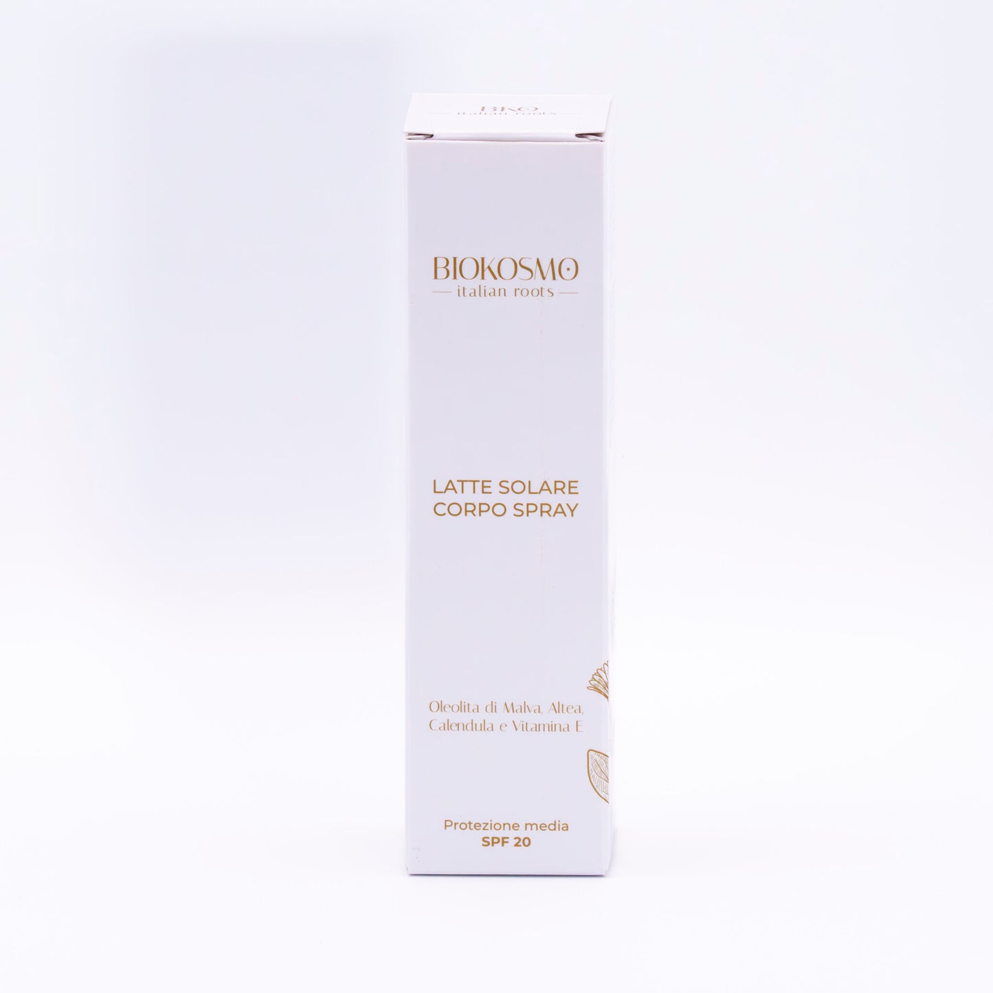 Latte solare corpo spray protezione media SPF 20