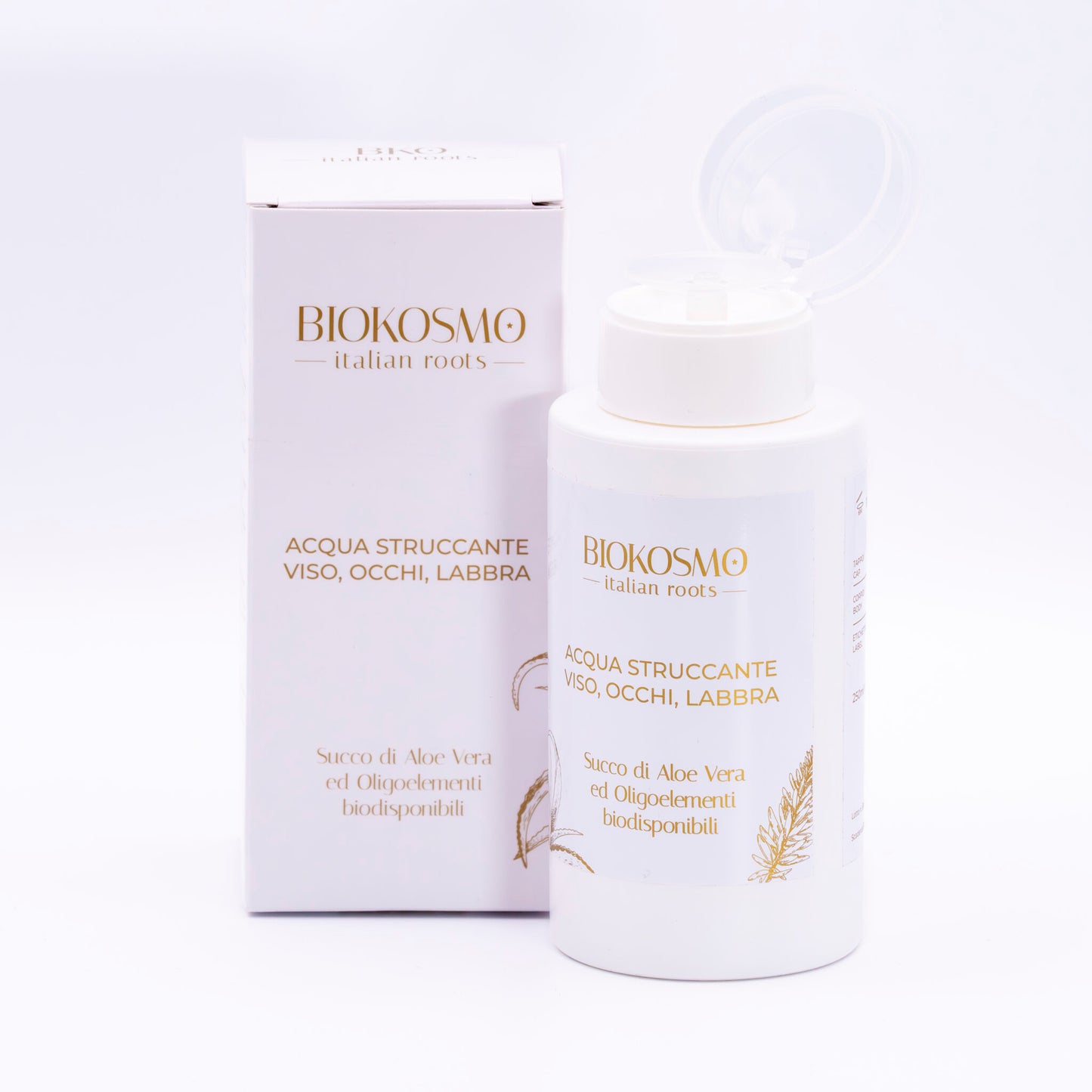 Acqua struccante viso, occhi, labbra