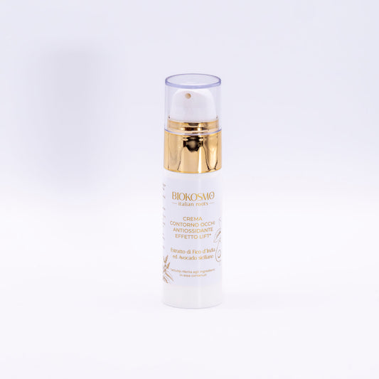 Antioxidant eye contour cream with lifting effect