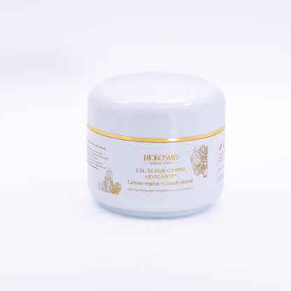 Smoothing body scrub gel