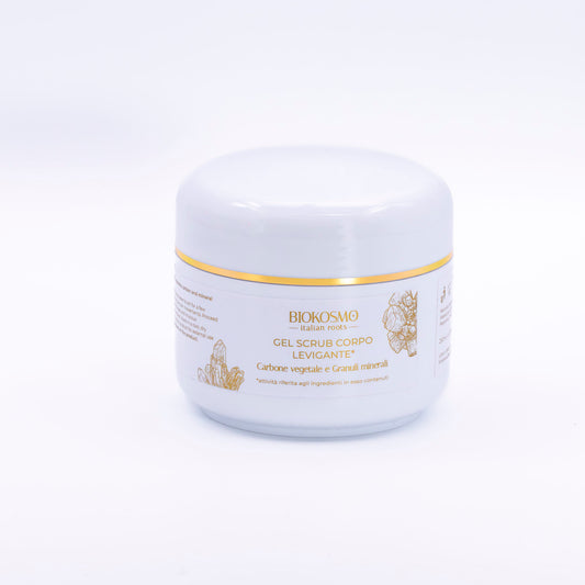 Smoothing body scrub gel