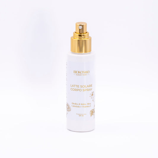 High protection body sun milk spray SPF 30