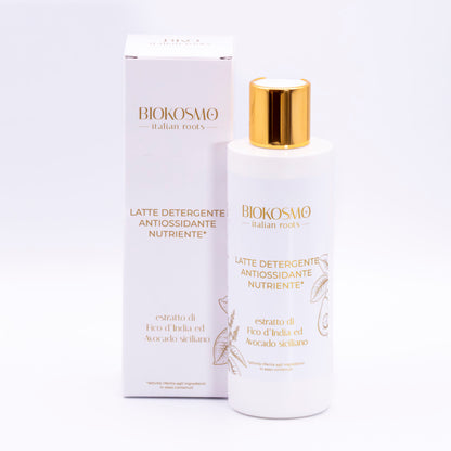 Nourishing antioxidant cleansing milk