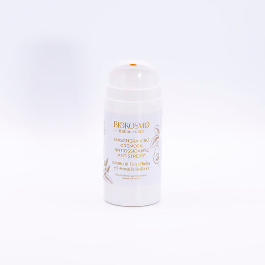 Anti-stress antioxidant creamy face mask