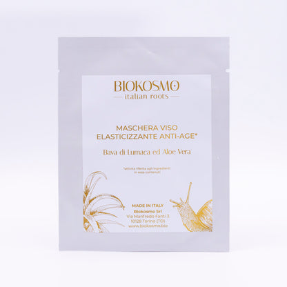 Maschera viso elasticizzante anti-age