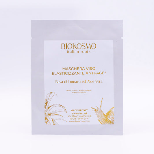 Anti-aging elasticizing face mask