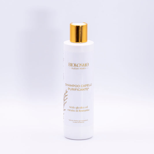 Purifying hair shampoo