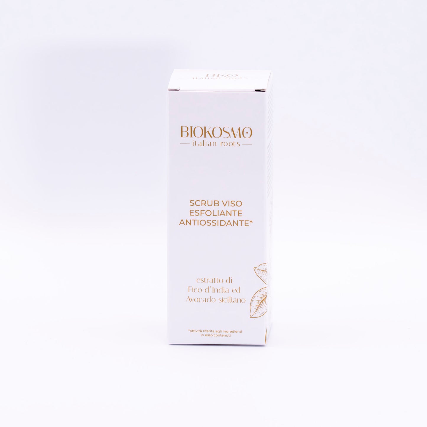 Scrub viso esfoliante antiossidante