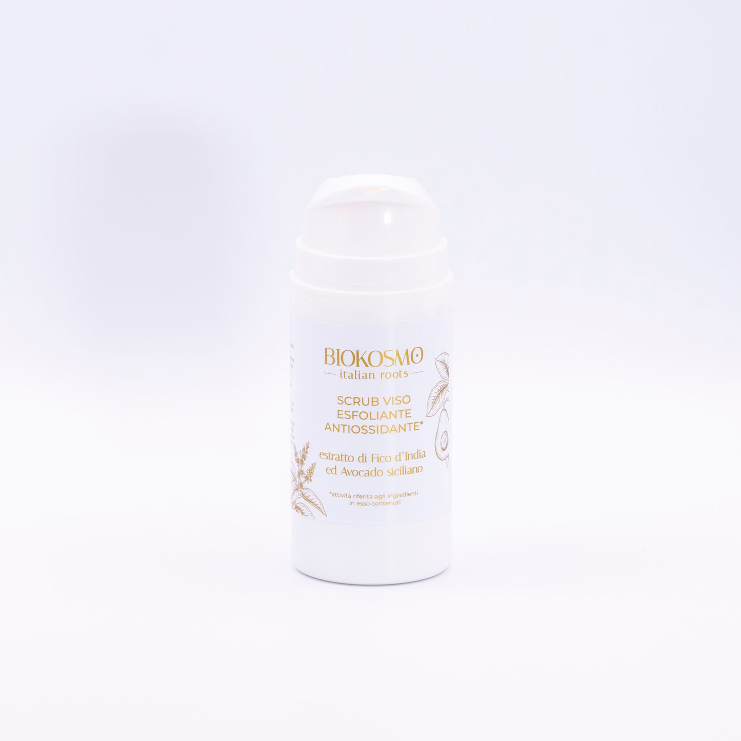 Scrub viso esfoliante antiossidante