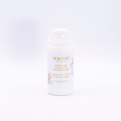 Scrub viso esfoliante antiossidante