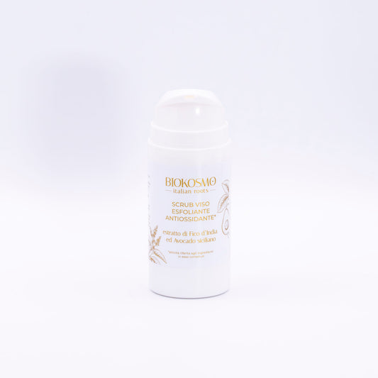 Antioxidant exfoliating face scrub