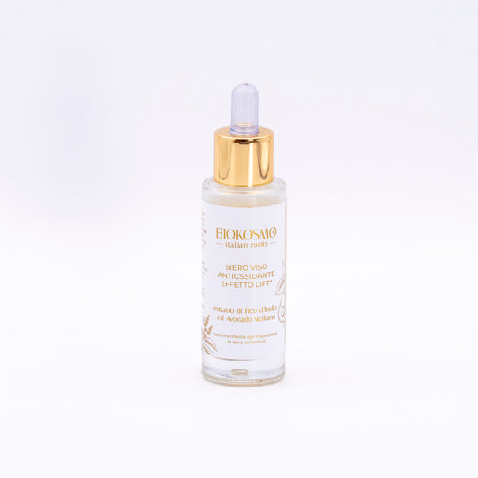 Antioxidant face serum with lifting effect