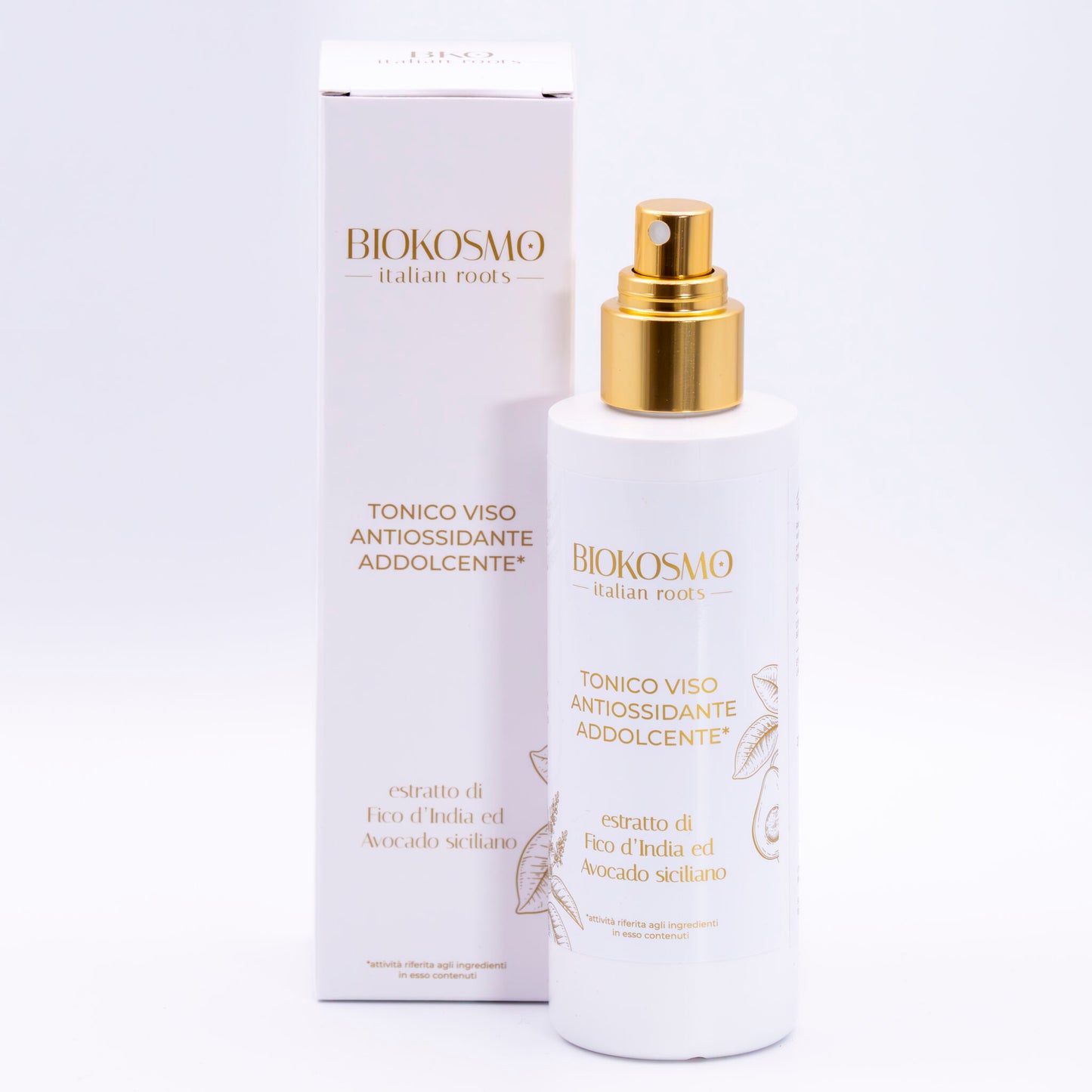 Tonico viso antiossidante addolcente