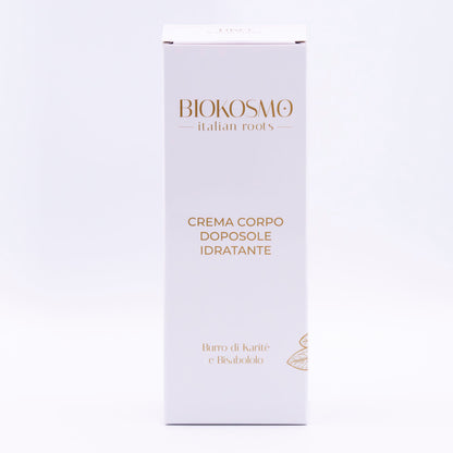 Moisturizing after sun body cream